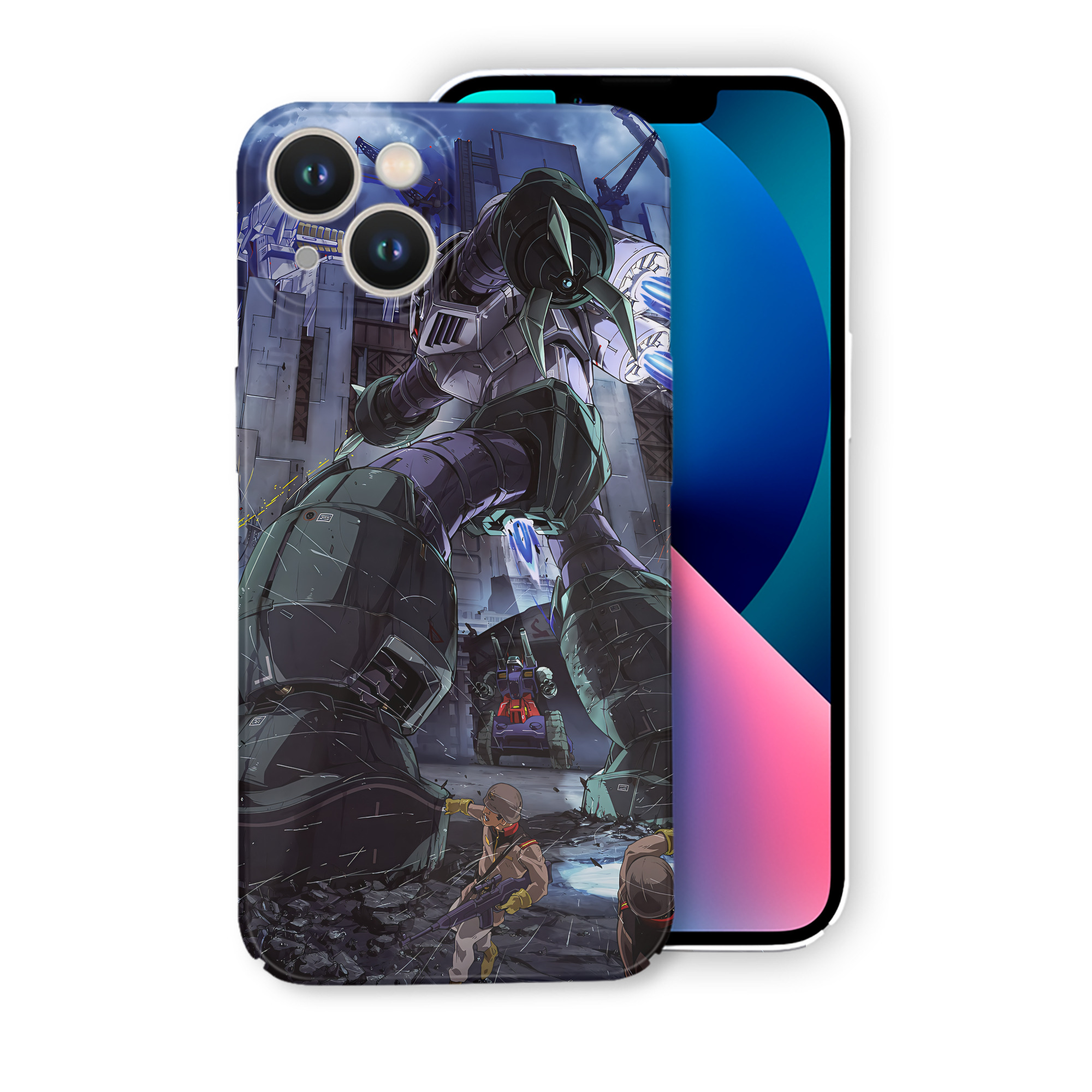 （画像用） 機動戦士ガンダム Mobile Suit Gundam 【iPhone 14シリーズ対応】ハードケース